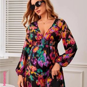 Maternity print Dress